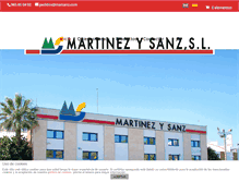 Tablet Screenshot of marsanz.com